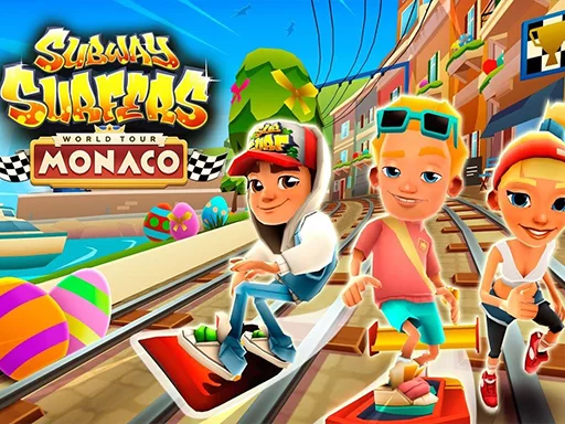 Subway Surfers de Mónaco No busques más juega en línea con Tudex Games