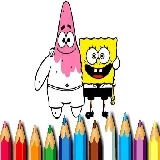 BTS Sponge Bob Coloring