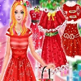 Christmas Princess Dress Up