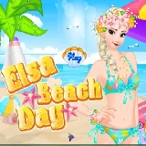 Elsa beach day