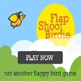 Flap Shoot Birdie Mobile Friendly FullScreen Game