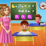 Kindergarten School Teacher Kids Learning Games
