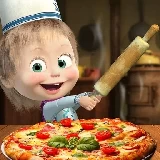 Masha and the Bear Pizzeria ! Pizza Maker Game onl