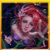 Mermaid Ariel Princess Match 3 Puzzle