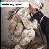 Soldier Dog Jigsaw